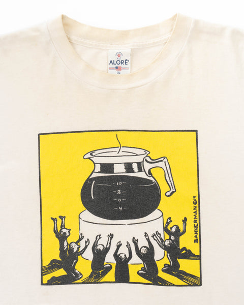 90’s Bannerman Coffee Worship Tee - XL