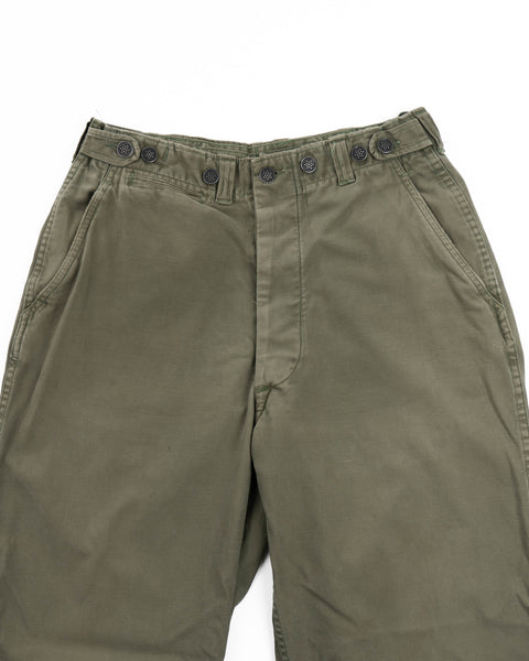 WW2 13 Star M-43 Trousers - 29” x 28.5”