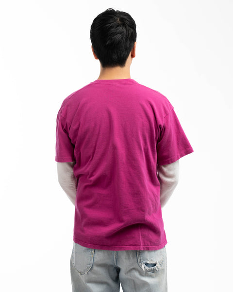 80’s Mervyn’s Magenta Pocket Tee - Large
