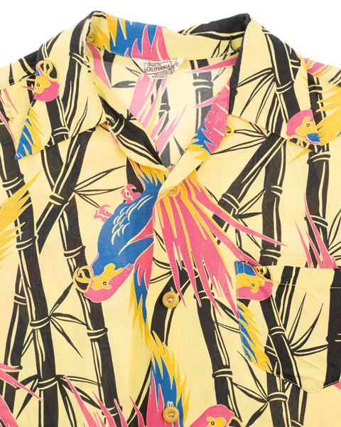 60’s Rayon Aloha Shirt - Small