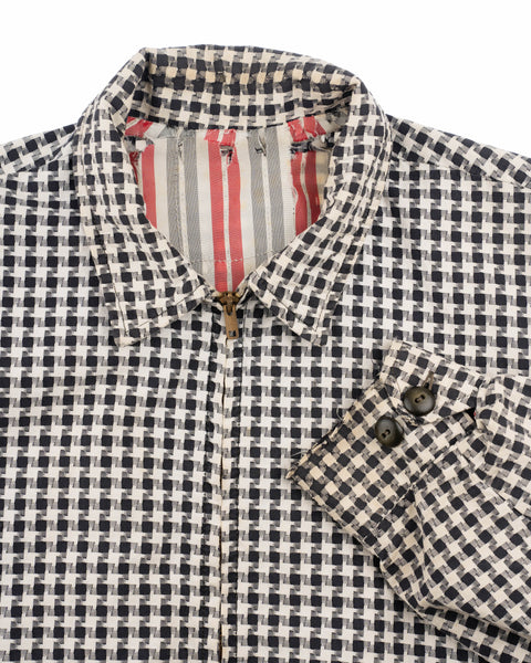 50's Houndstooth Ricky Jacket - Large