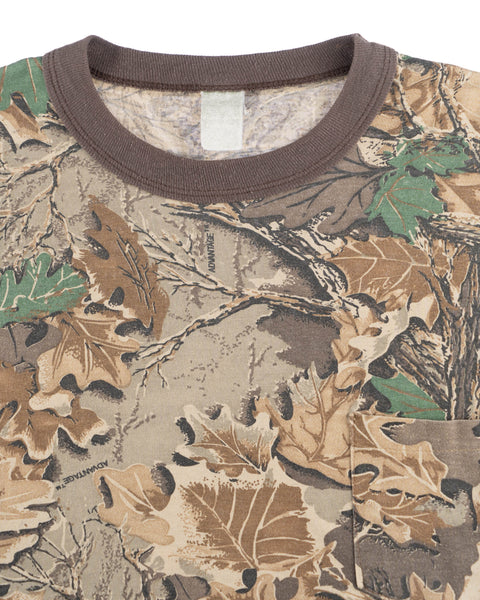 90’s Camo Pocket Tee - Large