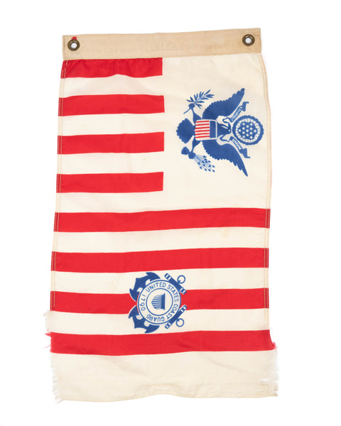 60's United States Coast Guard Flag - OS