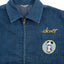 60's Patched Coast Guard Denim Coat - Small