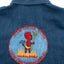 60's Patched Coast Guard Denim Coat - Small