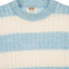 70’s Striped Shetland Wool Sweater - Medium