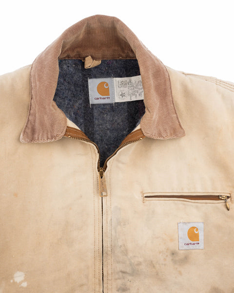 80’s Bleached Carhartt Detroit Jacket - Large
