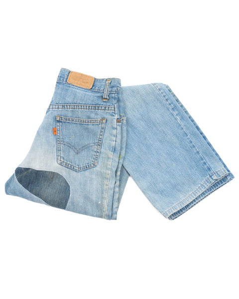80’s Repaired Levi's Denim - 25” x 29”