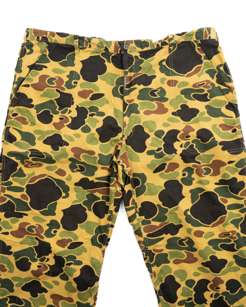 70's Light Weight Camo Pants - 40” x 31”