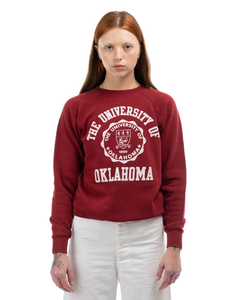 70's University Of Oklahoma Crewneck - Medium