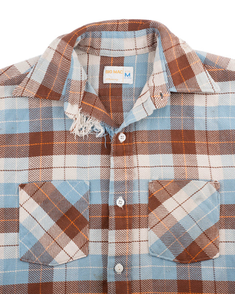 70’s Thrashed Big Mac Cotton Flannel - Small
