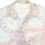 80’s Clock Patterned Button-Up - Large