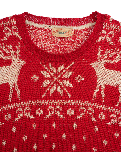 40's Jantzen Novelty Sweater - Medium