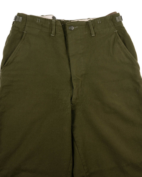 50’s Wool Military Trousers - 30” x 28”
