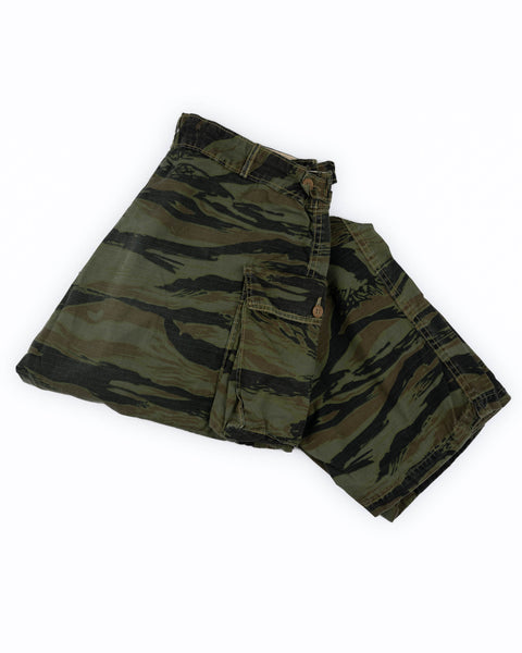 70’s Ripstop Tiger Stripe Cargos - 33” x 27”