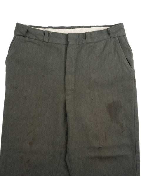 70's Whipcord Work Trousers - 34” x 28”