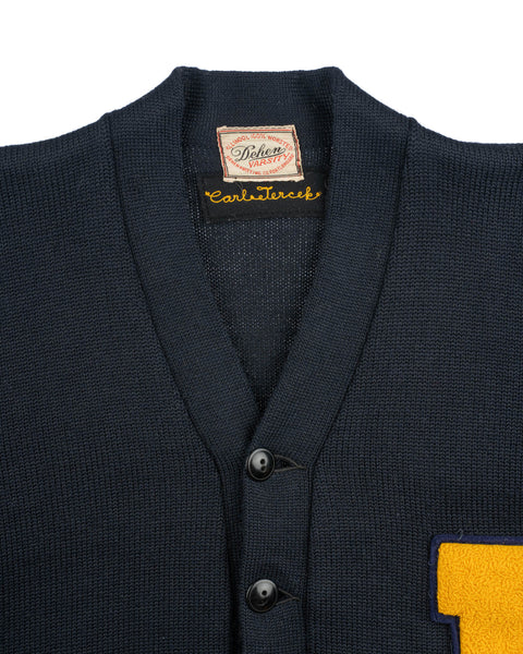 60’s Dehen Collegiate Cardigan - Small