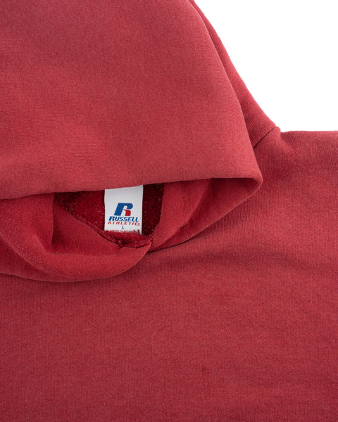 90's Faded Russell Hoodie - Medium