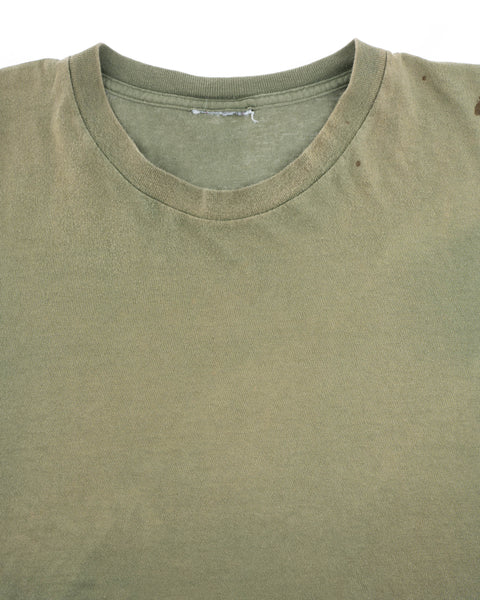 90’s Olive Blank Tee - XL