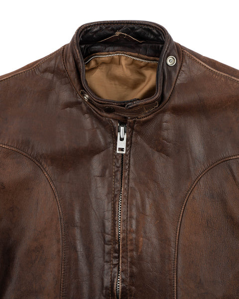 70’s Schott Cafe Leather Jacket - Medium