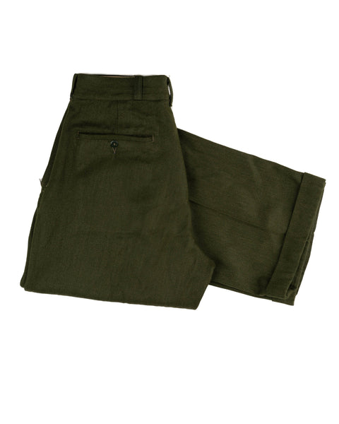 50’s Hercules Sanforized Wool Trousers - 30” x 28”