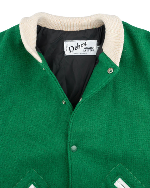 90's Dehen Varsity Jacket - Large