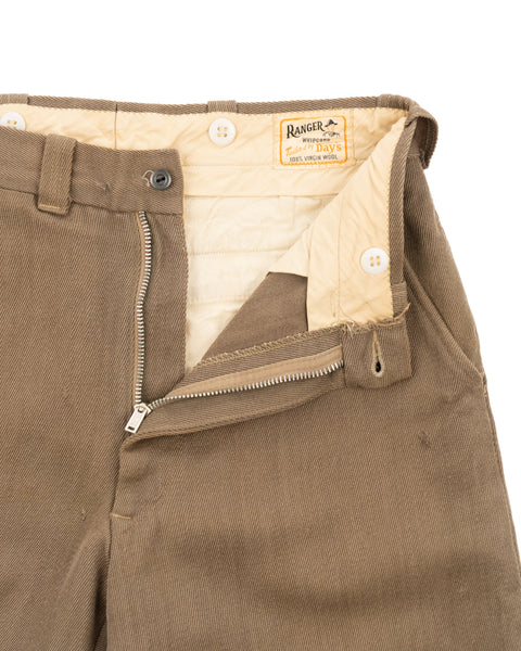 50’s Ranger Whipcord Trousers - 28” x 30”