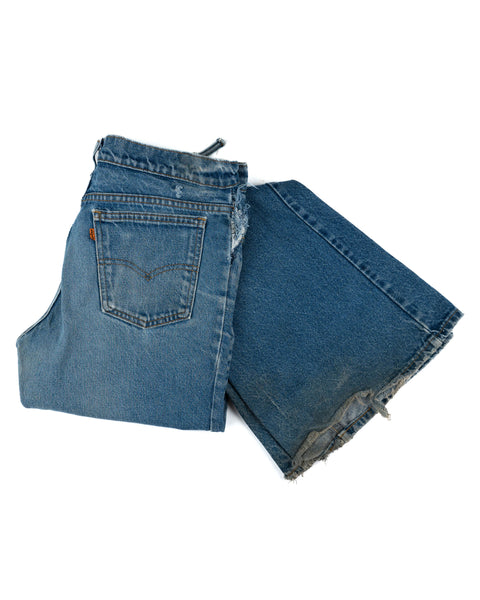 80’s Levi’s Flared Orange Tab Denim - 33” x 31”