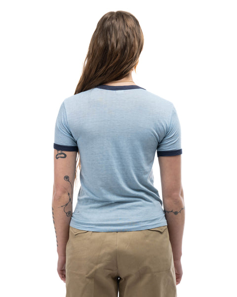 70’s Paper Thin Virginia Ringer Tee - Small