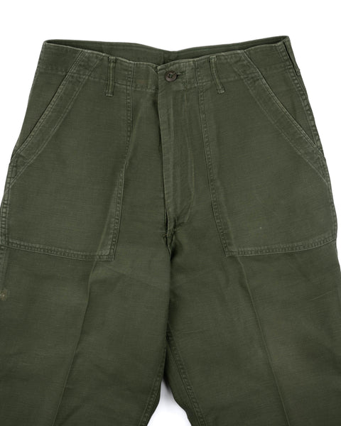 60’s OG-107 Utility Trousers - 32” x 28.5”