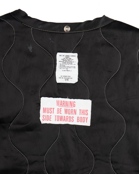 80’s Military Firefighter Liner Jacket - XL