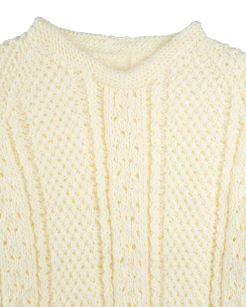 70’s Cable Knit Sweater - Small