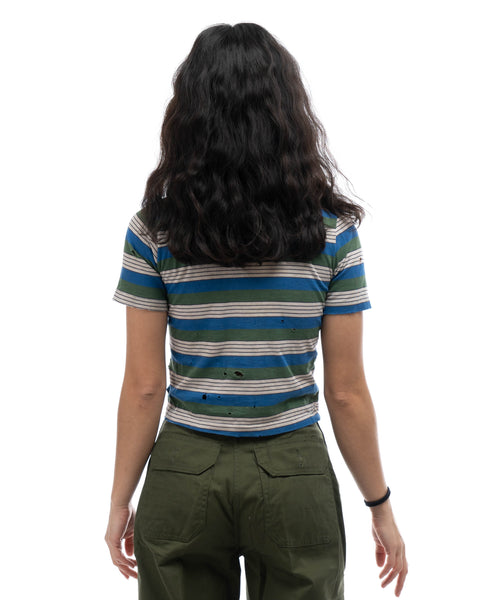 70's Striped Tee - XS