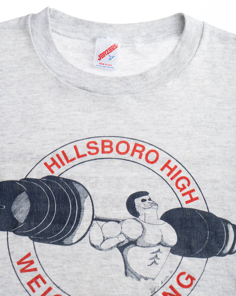 90's Hillsboro Weightlifting Tee - Large