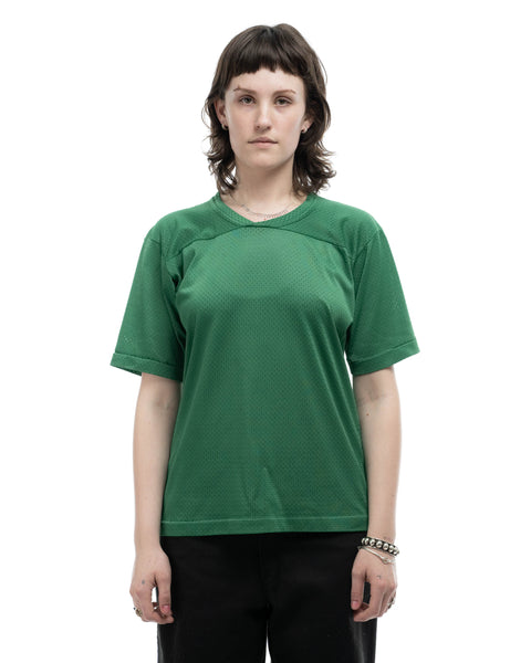 80’s Green Mesh Jersey Tee- Medium