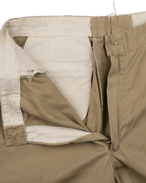 60’s Sail Cloth Trousers - 34” x 29”
