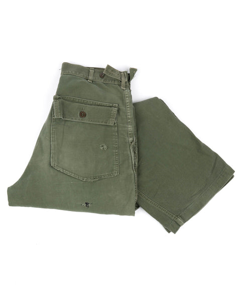 60’s OG-107 Utility Trousers - 30” x 28”