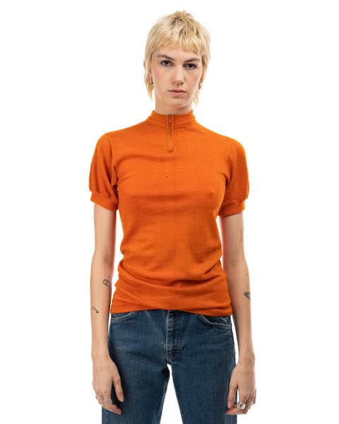 50's Wool Cycling Jersey - Small