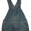 50’s Wreath Button Denim Overalls - Medium Short