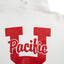 80's Pacific University Hoodie - XL