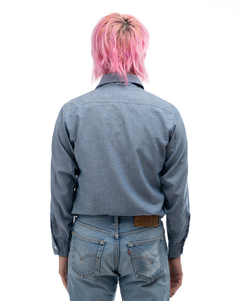 70’s Big Mac Chambray Shirt - Medium