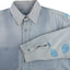 40’s Hand Repaired Calico Patch Work Shirt - Small