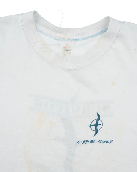 80’s Thrashed Hawaiian Hurricane Tee - Medium