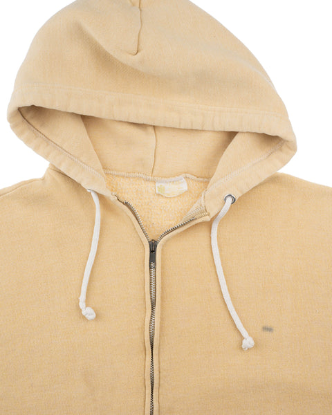 60’s Faded Zip-up Hoodie - Large