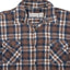 70's Rayon Blend Plaid Shirt - Medium