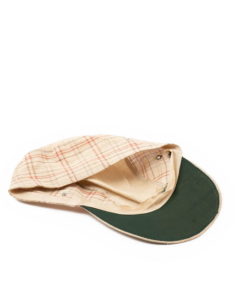 60’s Japanese Woven Straw Cap - Small