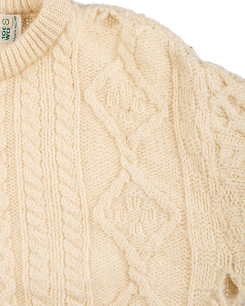 90’s Irish Wool Knit - Small