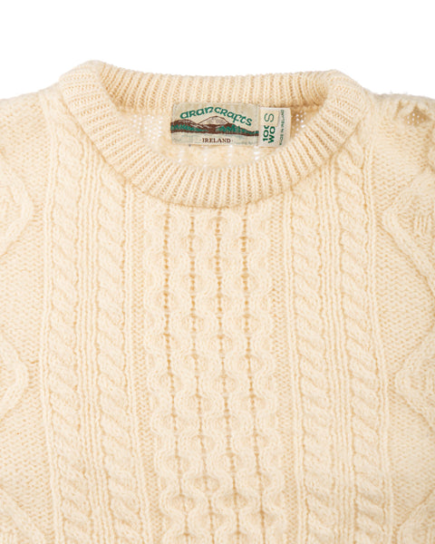 90’s Irish Wool Knit - Small