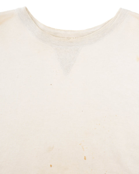 60’s Two-Tone Single V Crewneck Sweatshirt - Large