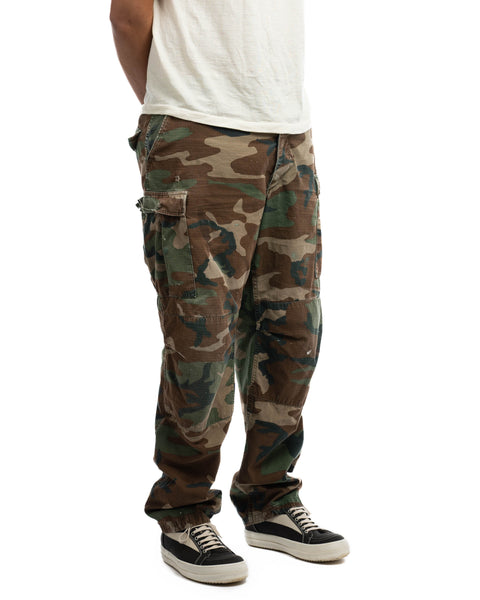 80’s Woodland Camo Pants - 36” x 32.5”